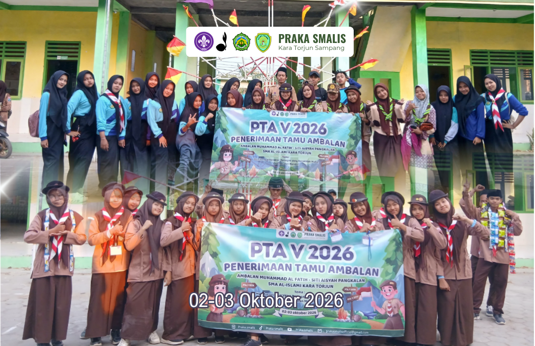 Kegiatan Penerimaan Tamu Ambalan V 2026 Gerakan Pramuka SMA AL-ISLAMI