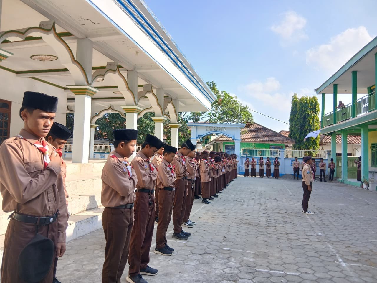 Kegiatan Penerimaan Tamu Ambalan V 2026 Gerakan Pramuka SMA AL-ISLAMI
